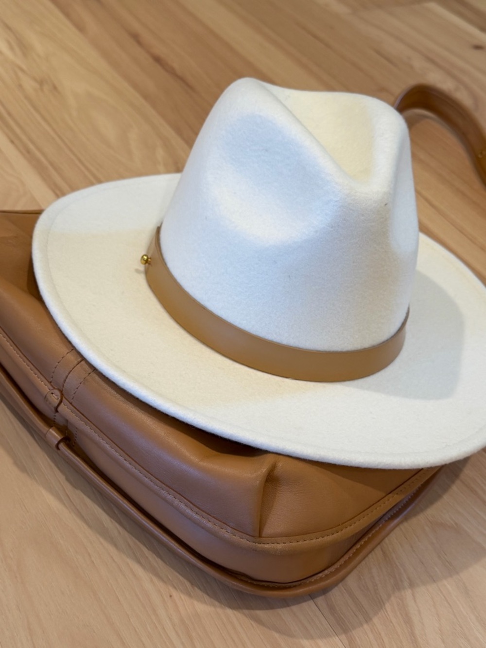 Lack Of Color Ivory Wool Cowboy Hat - Picture 10 of 10
